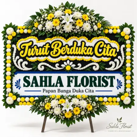 Papan Bunga Duka Buahbatu
